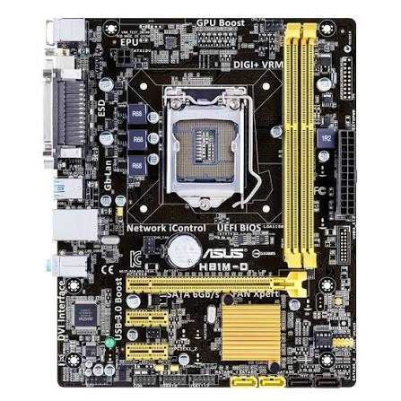 ASUS H81M-D H81M DDR3 মাদারবোর্ড – Intel 4th Gen i3 i5 i7 প্রসেসরের জন্য