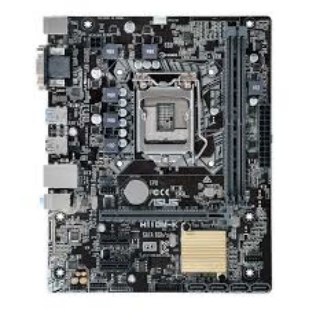 ASUS H110M-K Motherboard – Intel 6th/7th Gen, LGA1151, DDR4 RAM Support