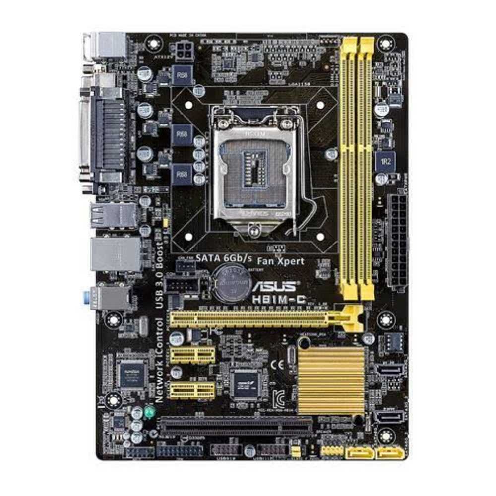 ASUS H81M-C Motherboard – Intel 4th Gen, LGA1150, DDR3 RAM Support