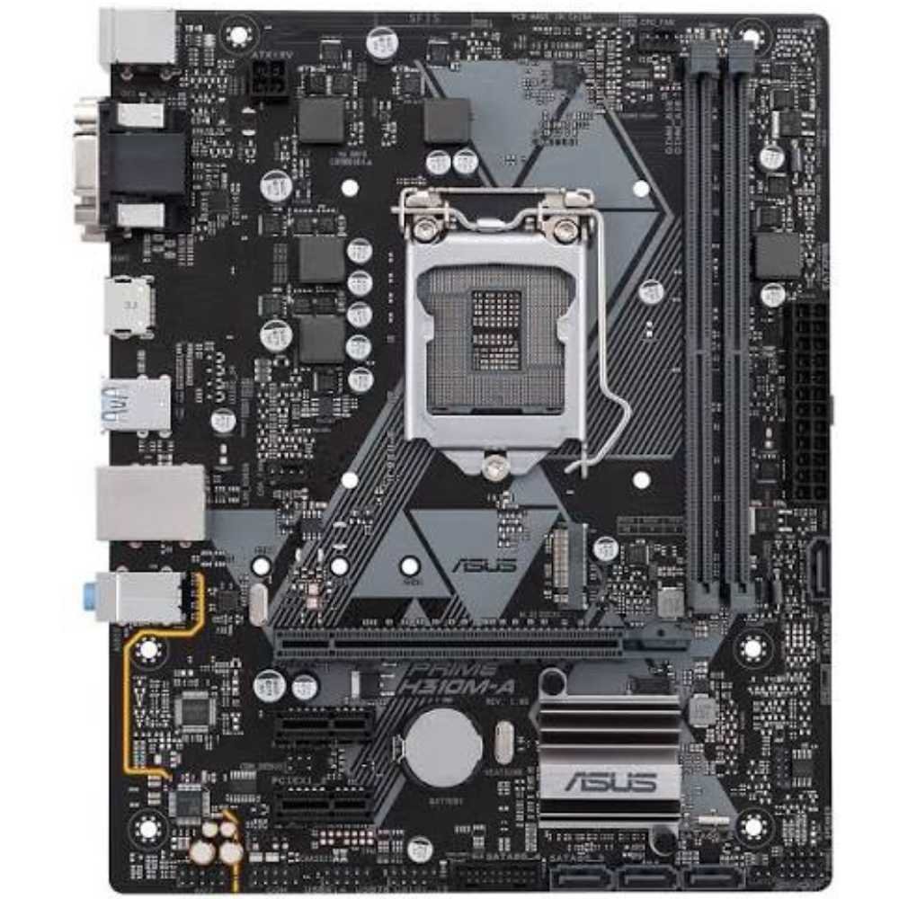 ASUS PRIME H310M-A Motherboard – Intel 8th/9th Gen Support, DDR4 RAM, M.2 & SATA